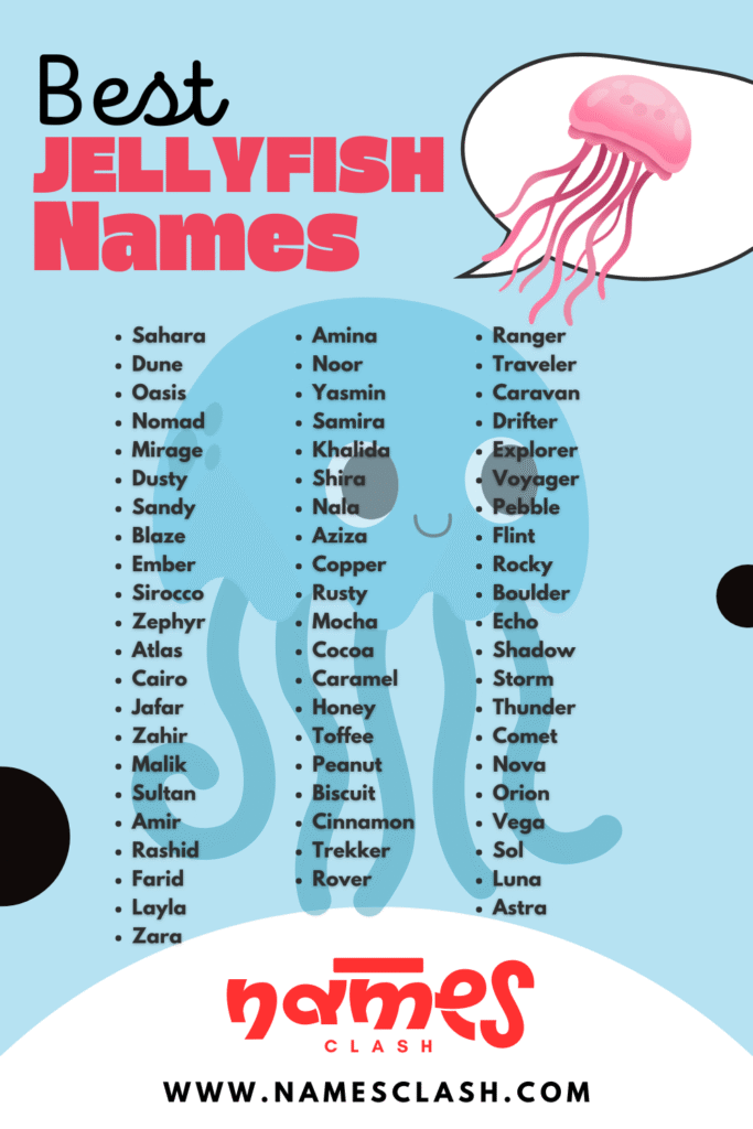 JellyFish Names