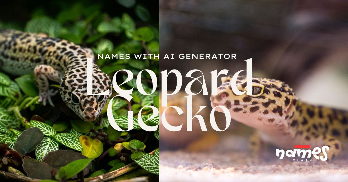 600 Leopard Gecko Names With Ai Generator