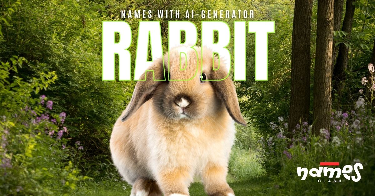 480 Rabbit Names With Ai Generator