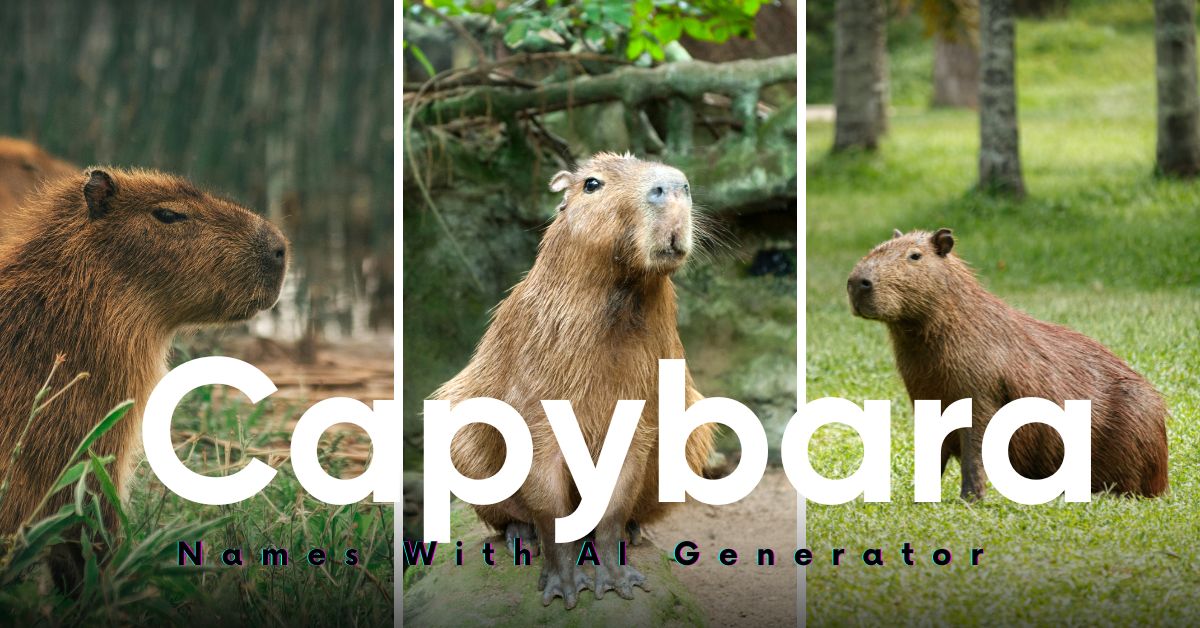 Best 440 Capybara Names With AI Generator