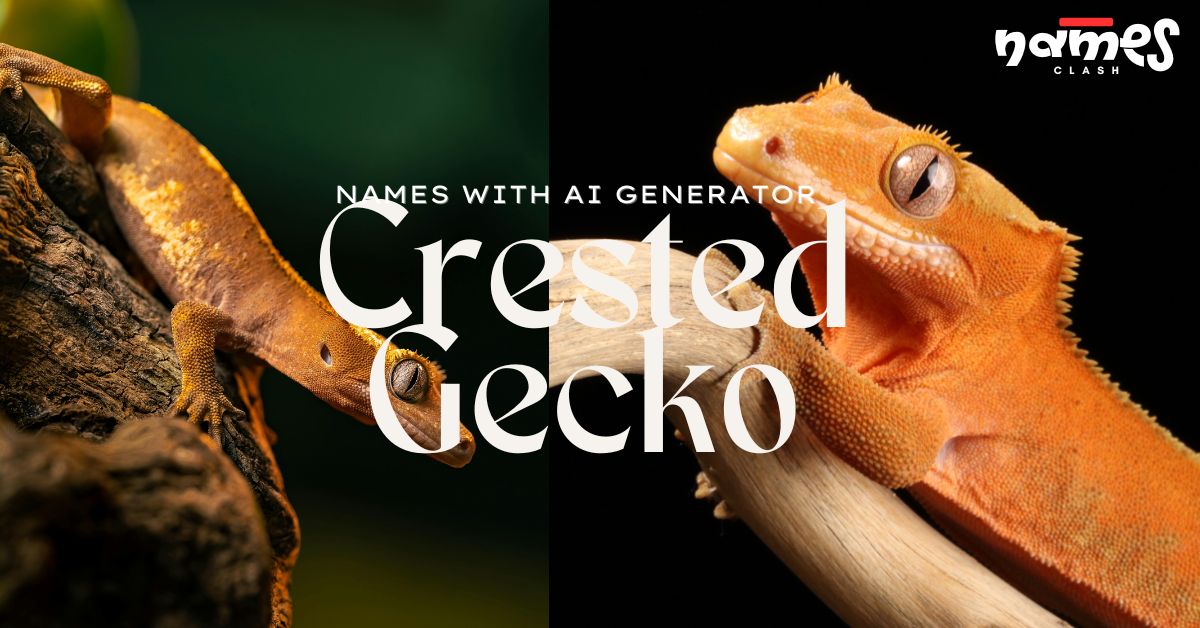 Top 600 Crested Gecko Names With AI Generator