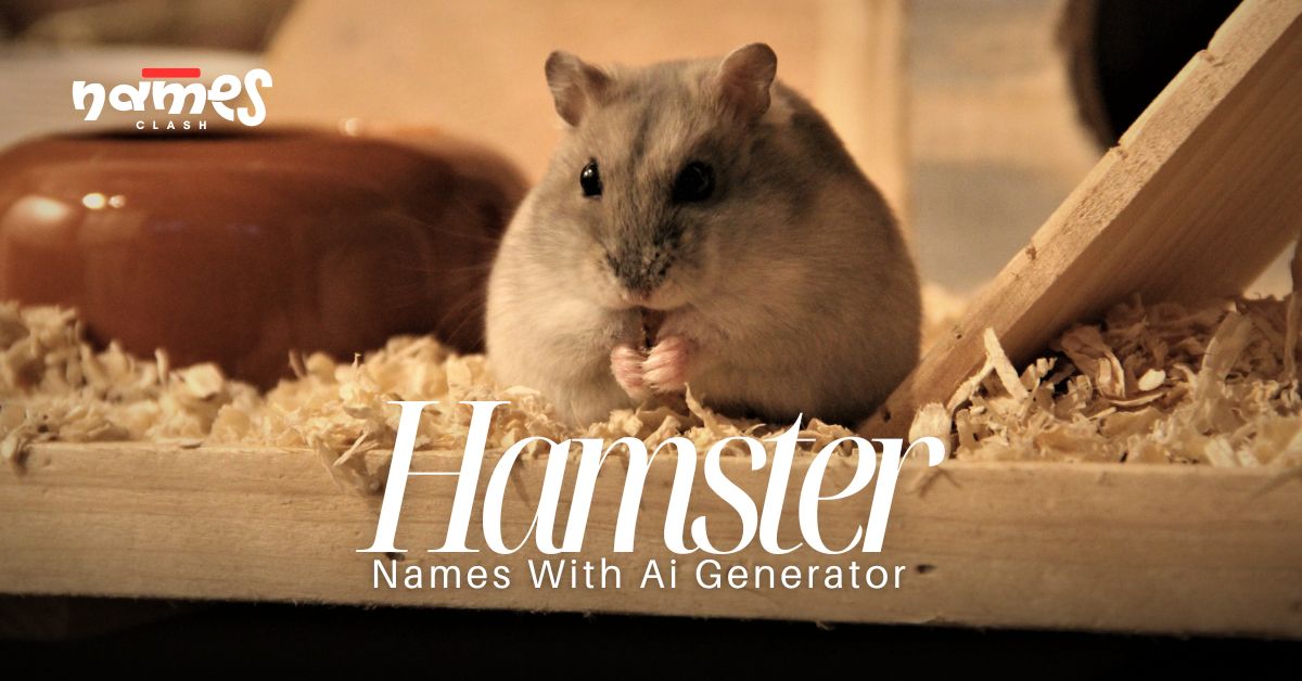 410 Hamster Names With Ai Generator