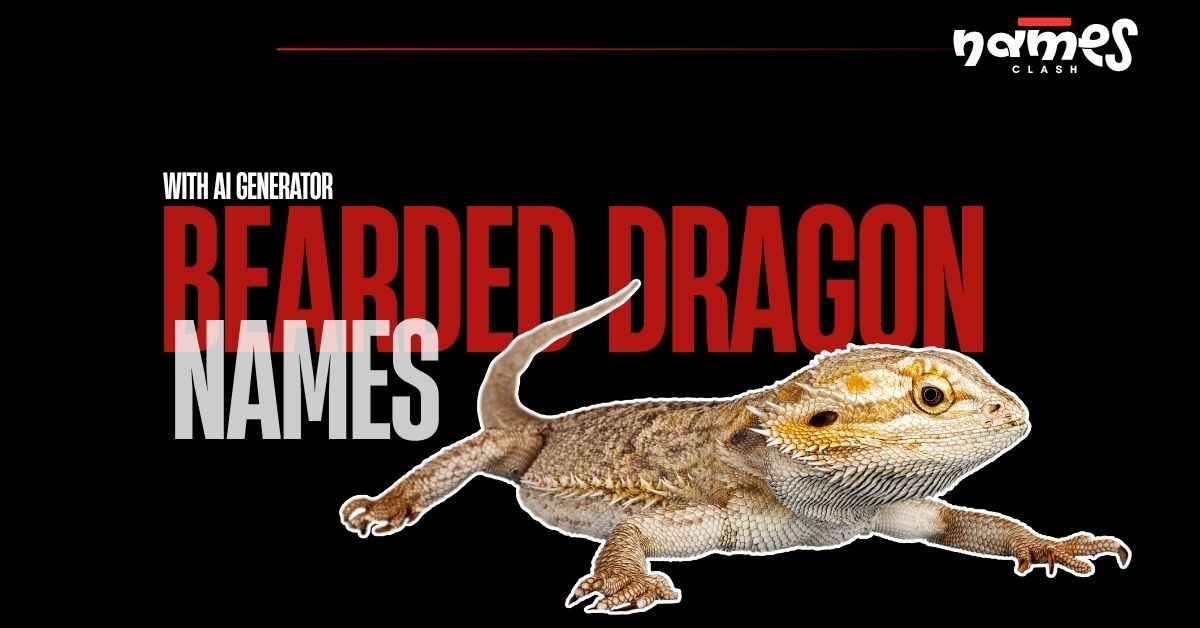 Find Best 460 Bearded Dragon Names With Ai Generator