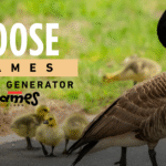 470+ Best Goose Names with ai generator
