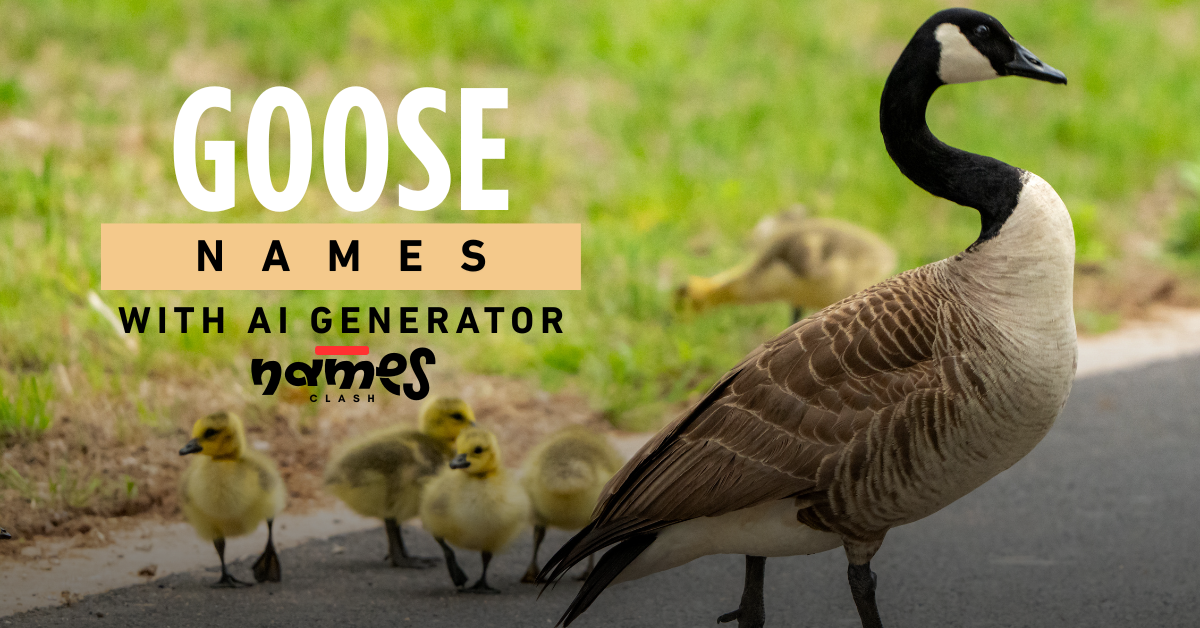 470+ Best Goose Names with ai generator