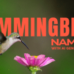 605+ Hummingbird Names with Ai Generator